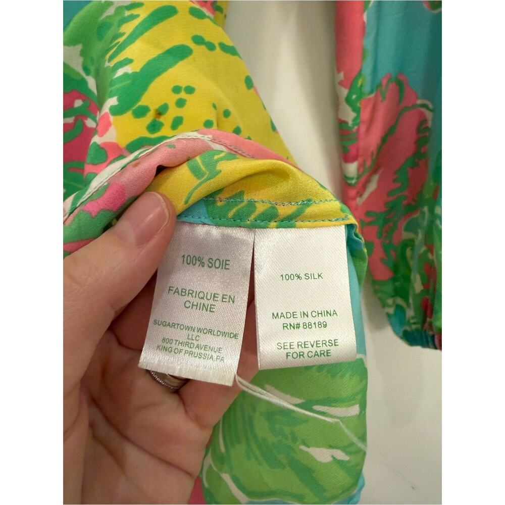 Lilly Pulitzer Elsa Blouse - Picture 3 of 5